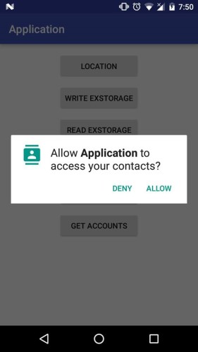 Permissions in Android