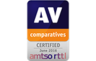 AV comparatives certified - June 2016