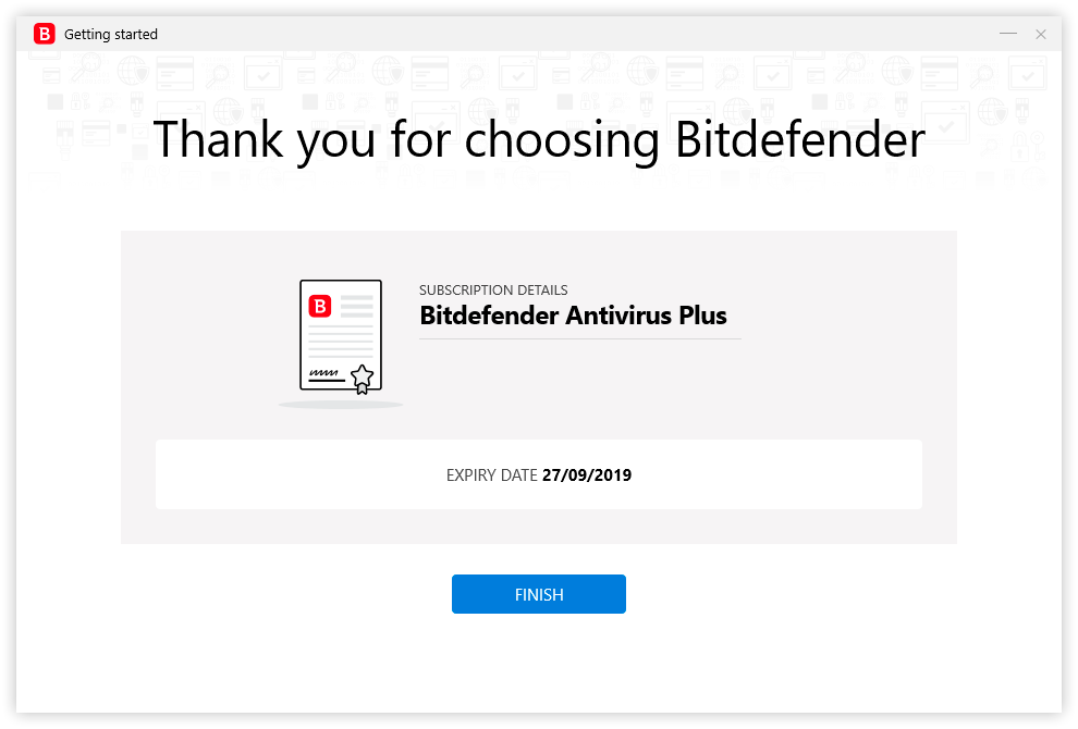 Bitdefender Finish