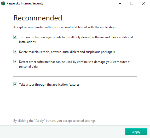 Kaspersky Recommended